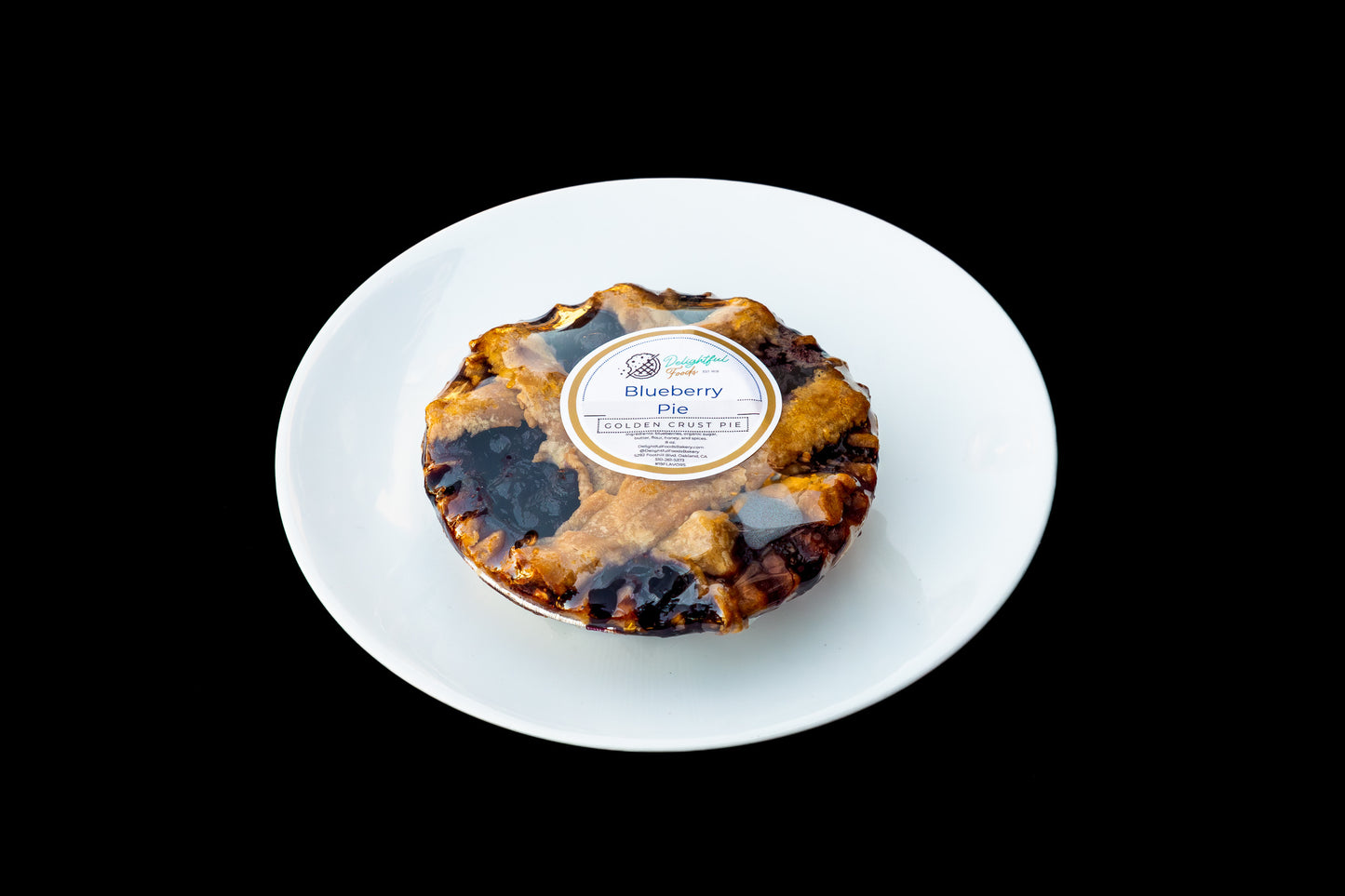 Blueberry Pie – Made with Real Blueberries and a Buttery Golden Crust