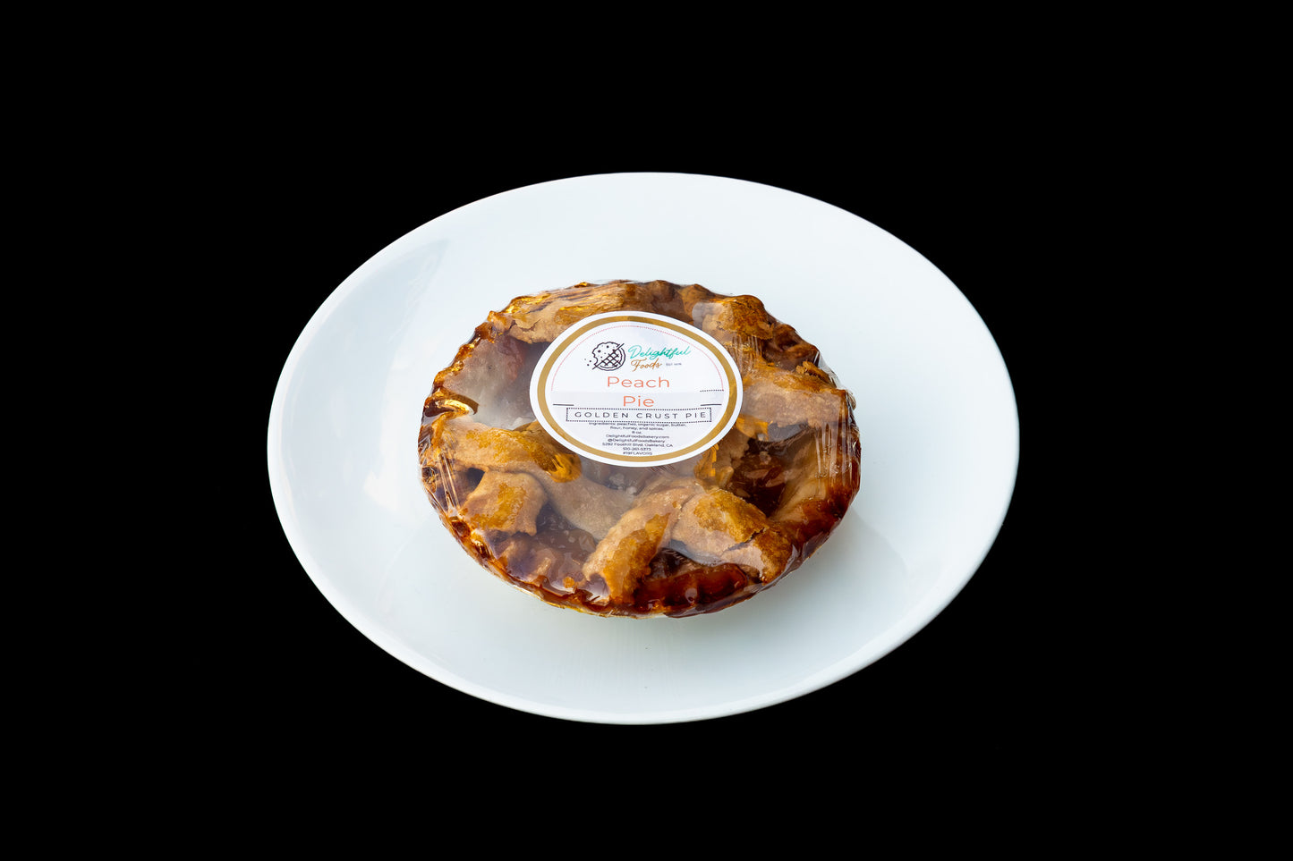 Peach Pie - Our Signature Peach Cobbler Recipe in a Golden Crust