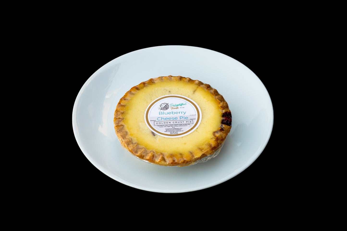 Blueberry Cheese Pie - The Pie That Began Our Cream Cheese Line